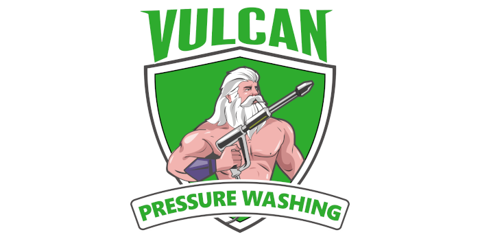 Vulcan Pressure Washing Logo